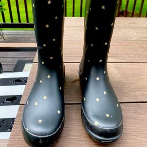 Girls tall rain boots